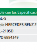 TRM - 5 SAE 90, 80W-90 y 85W-140 - Calidad API GL-5